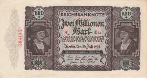 2 Millionen Mark 1923 ro.89b La